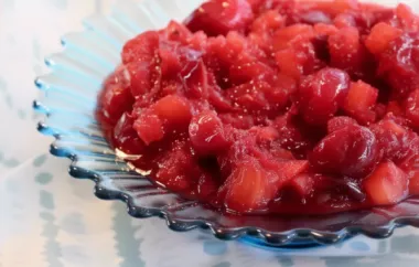 Homemade Naturally Sweetened Cranberry Sauce with a Twist of Citrus