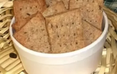 Homemade NY-Style Rye Crackers Recipe