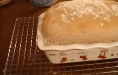 Homemade Oat Whole Wheat Bread Recipe