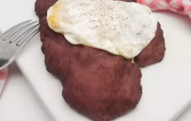 Homemade Oven-Baked Breakfast Sausage