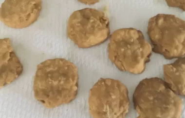 Homemade Peanut Butter Banana Dog Treats Recipe