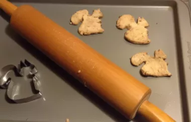 Homemade Peanut Butter Dog Biscuits Recipe