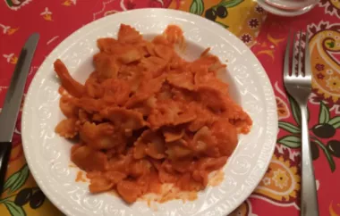 Homemade Penne a la Vodka