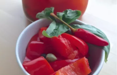 Homemade Pickled Peppers Recipe