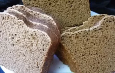 Homemade Pumpernickel Bread Recipe