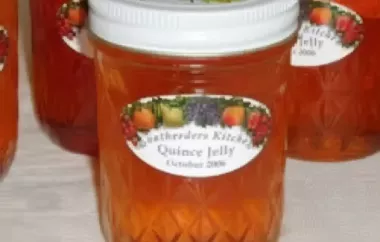 Homemade Quince Jelly Recipe