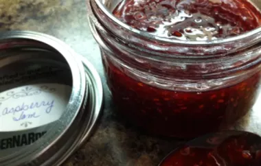 Homemade Raspberry Jam Without Pectin