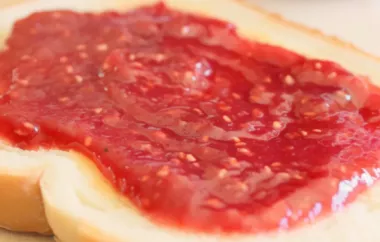 Homemade Raspberry Peach Jam Recipe
