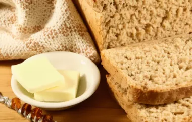Homemade Rye Bread Batter Recipe
