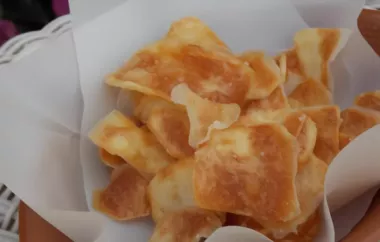 Homemade Salt and Vinegar Potato Chips Recipe