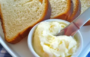 Homemade Soft Spread Butter Recipe