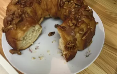 Homemade Sticky Buns with a Caramel Glaze