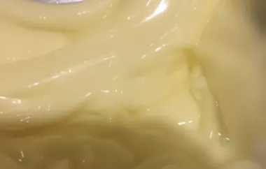 Homemade Thick and Tangy Mayonnaise Recipe