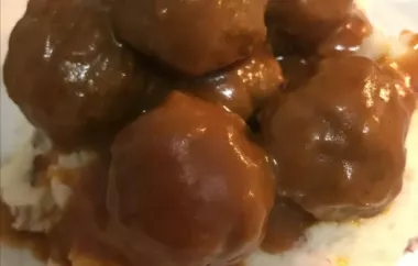 Honey and Bourbon Holiday Meatballs