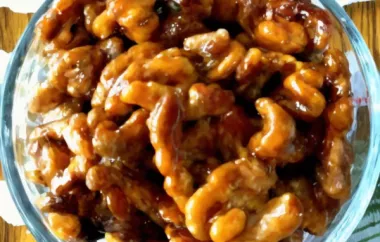 Honey-Roasted Cayenne Walnuts