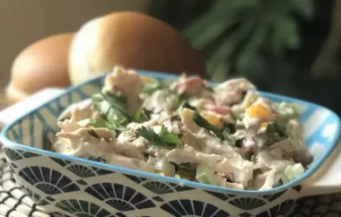 Honey-Sesame Rotisserie Chicken Salad