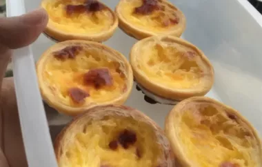 Hong Kong-Style Egg Tarts
