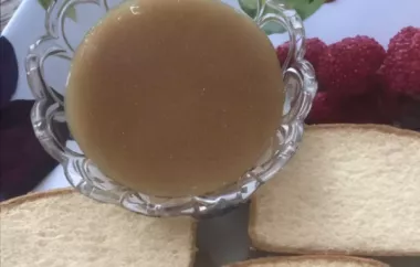 Hot Buttered Rum Sauce