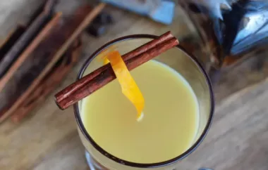 Hot Buttered Rum Single Serving: A Warm and Cozy Drink