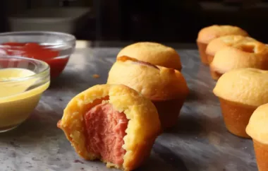 How to Make Easy and Delicious Fun Size Corn Dogs at Home