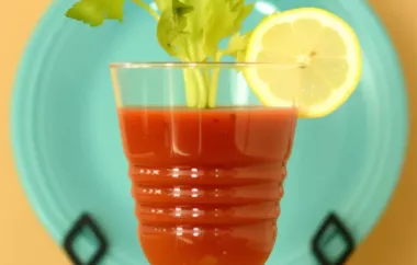 How to Make the World's Best Bloody Mary Mix