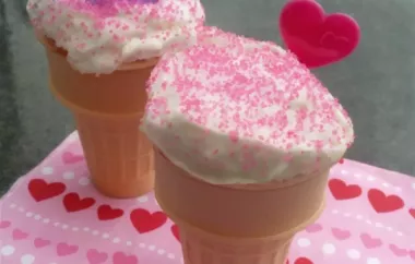 Ice-Cream Cone Cupcakes
