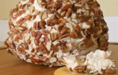 Impress Your Guests with this Tangy Cheese Ball Recipe