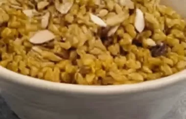Indian-Curried Barley Pilaf