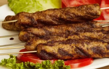 Indian-Style Sheekh Kabab Recipe