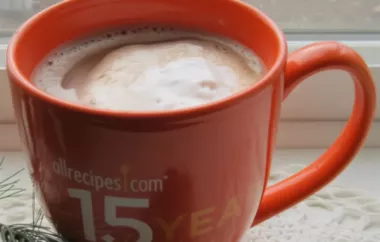 Indulge in a cozy cup of homemade hot chocolate