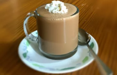 Indulge in a Rich and Creamy Molten Iced Chocolate Latte Recipe
