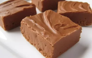 Indulge in Elisa's rich and creamy fudge