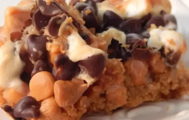 Indulge in the classic campfire treat with these gooey S'mores bars