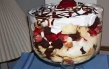 Indulge in the Classic Flavor of Banana Split with a Delicious Trifle Twist