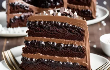 Indulge in the decadence of Mimi's $300 Chocolate Cake