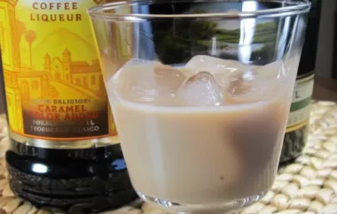 Indulge in the perfect balance of coffee and cream with this delightful cocktail.