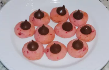 Indulge in the Perfect Dessert with Chocolate Cherry Kiss Cookies