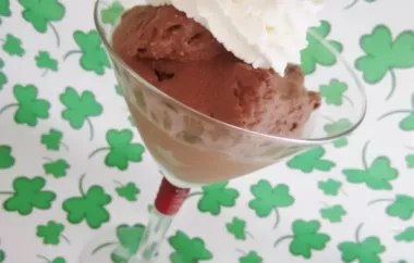 Indulge in the rich and decadent flavors of Irish cream and chocolate with this luxurious mousse recipe.