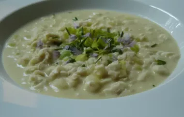 Indulge in the rich and luxurious flavors of the South with this creamy She Crab Soup.