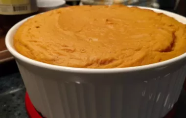 Indulge in the rich and savory flavors of this Gourmet Sweet Potato Souffle