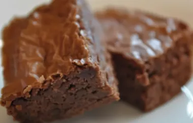 Indulge in the rich chocolate goodness of these Fudgy Brownies