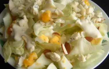 Indulge in the Rich Flavors of this Gourmet Bleu Cheese Salad Recipe