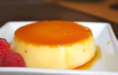 Indulge in the rich, velvety goodness of this Classic Creamy Flan