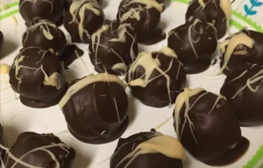 Indulge in the Richness of Chocolate Chip Cookie Dough Truffles