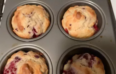 Indulge in the sweet and tart flavors of blackberries with these delicious muffins