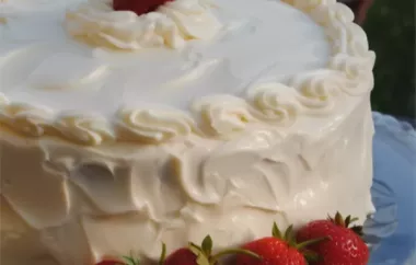 Indulge in the sweetness of fresh strawberries with this Best Ever Strawberry Cake recipe.