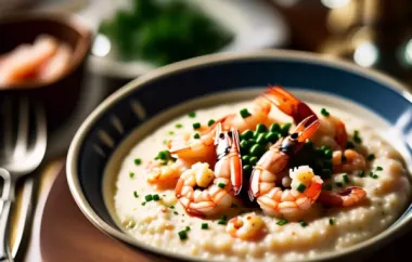 Indulge in the taste of the South with this classic Old Charleston Shrimp and Grits recipe.