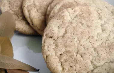 Indulge in the ultimate comfort cookie with these Maple Snickerdoodles