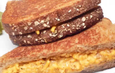 Indulge in the Ultimate Grilled Cheese with the PJ Special