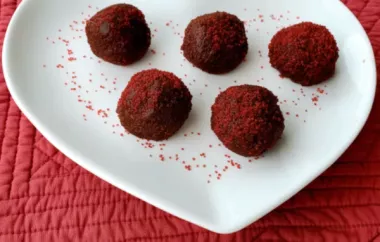 Indulge in these decadent chocolate wine balls for a heavenly treat!